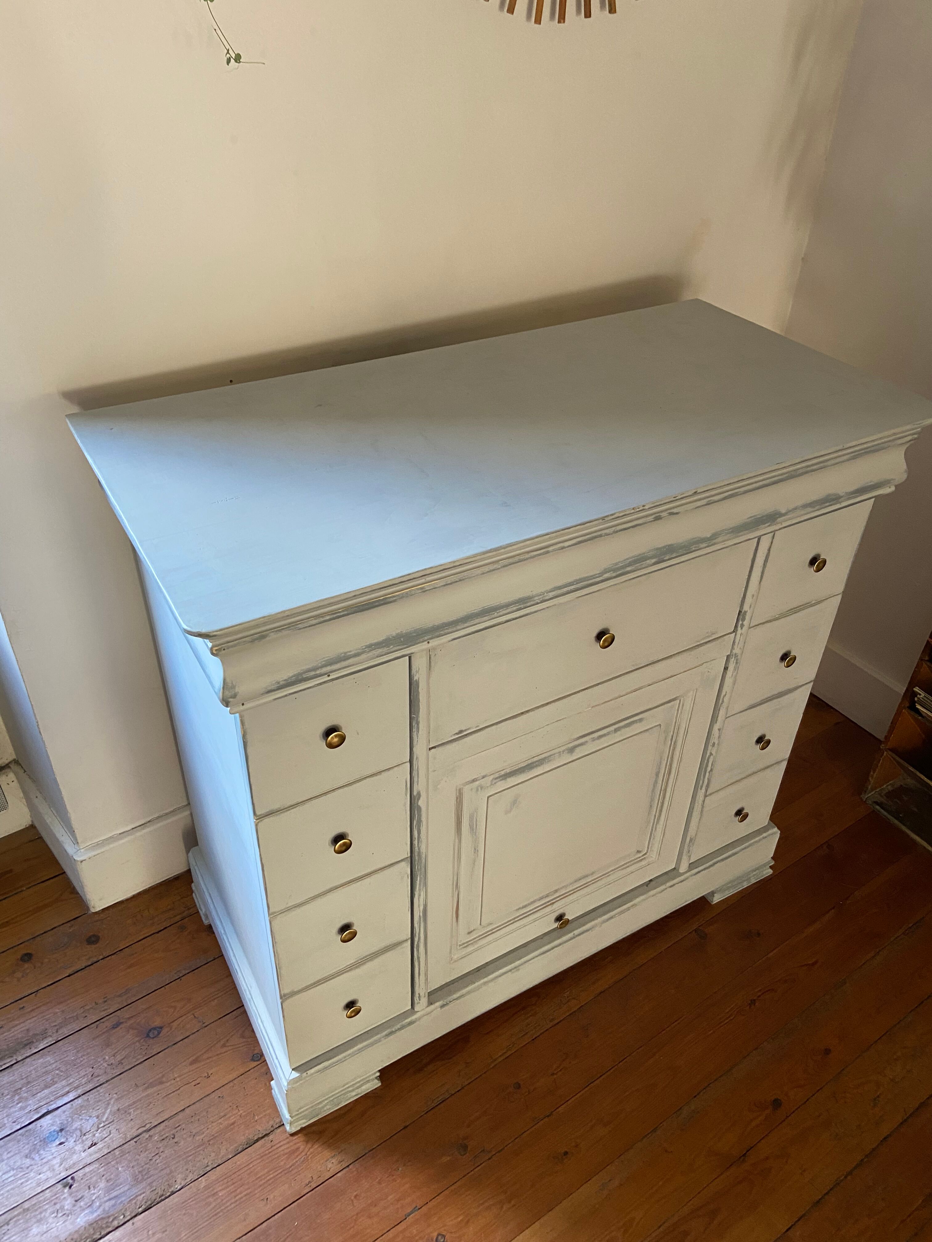 Vintage wooden loom furniture