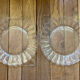 Pair of Dishes Plates Duralex model Marguerite vintage