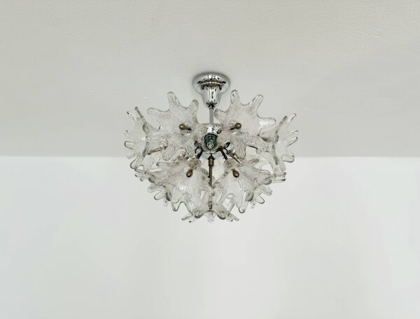Chandelier en verre de Murano par Paolo Venini pour VeArt