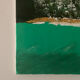 Oil on canvas waterfall