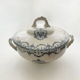 Soup tureen, Iron earth, Excelsior, E. Bourgeois, Late 19th century