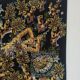 Vintage wall tapestry JC Bissery