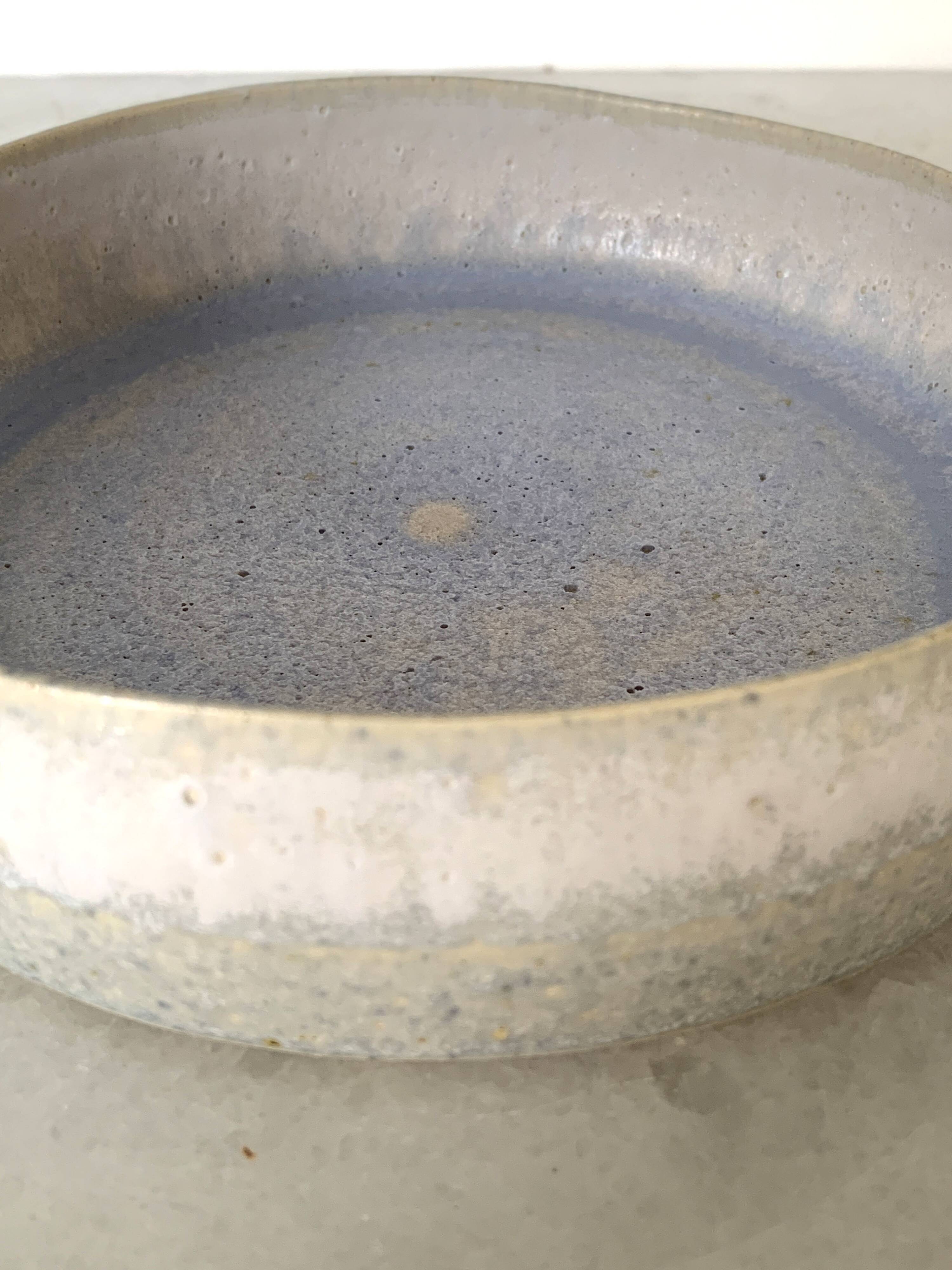 Artisanal stoneware bowl