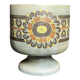Vallauris, polychrome earthenware cache pot vase by Jean Lespinasse circa 1960