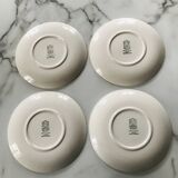 Ombelles Gien dessert plates