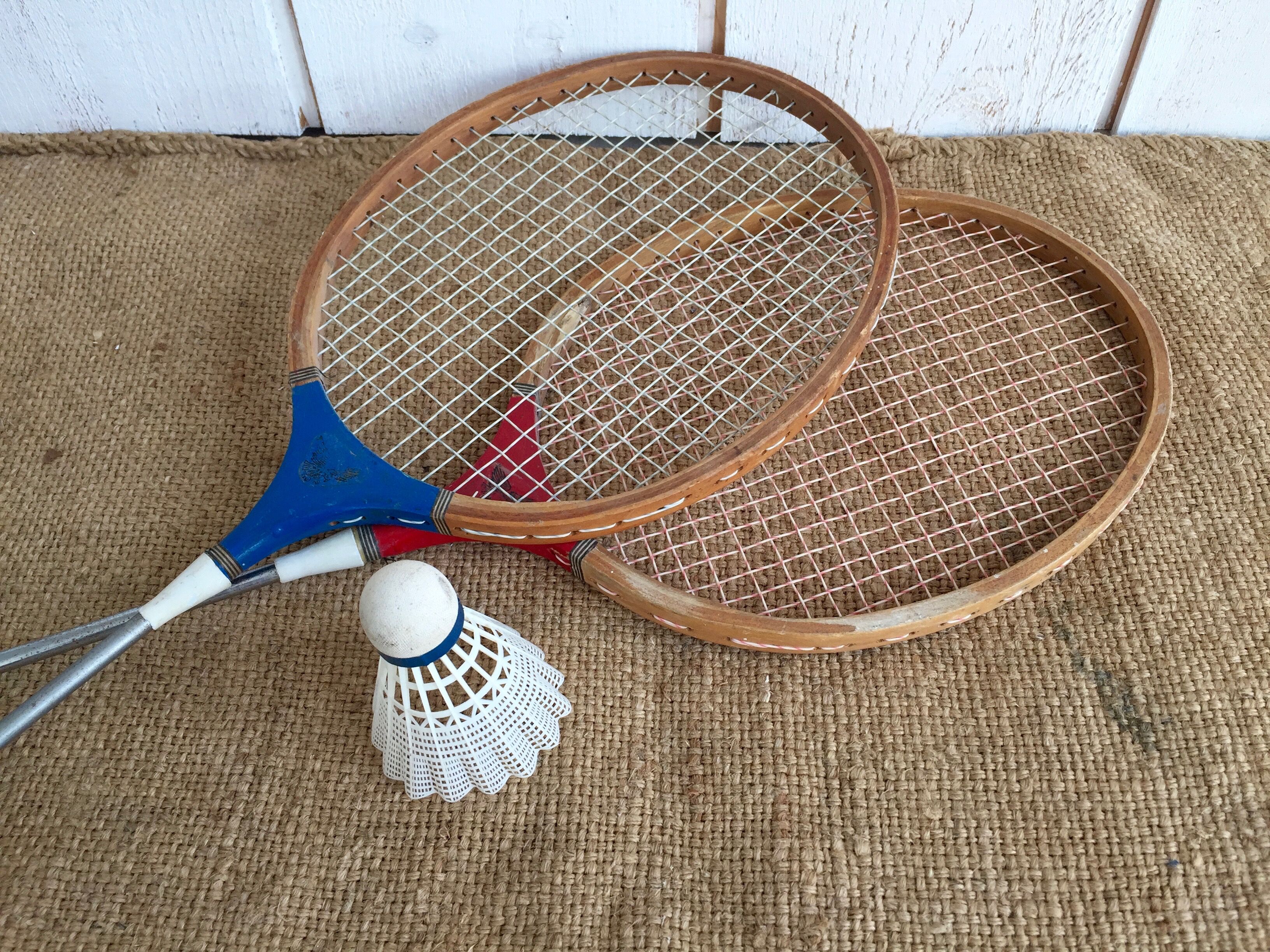 Vintage badminton game