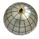 Vintage mother-of-pearl and brass ceiling light – Tiffany style