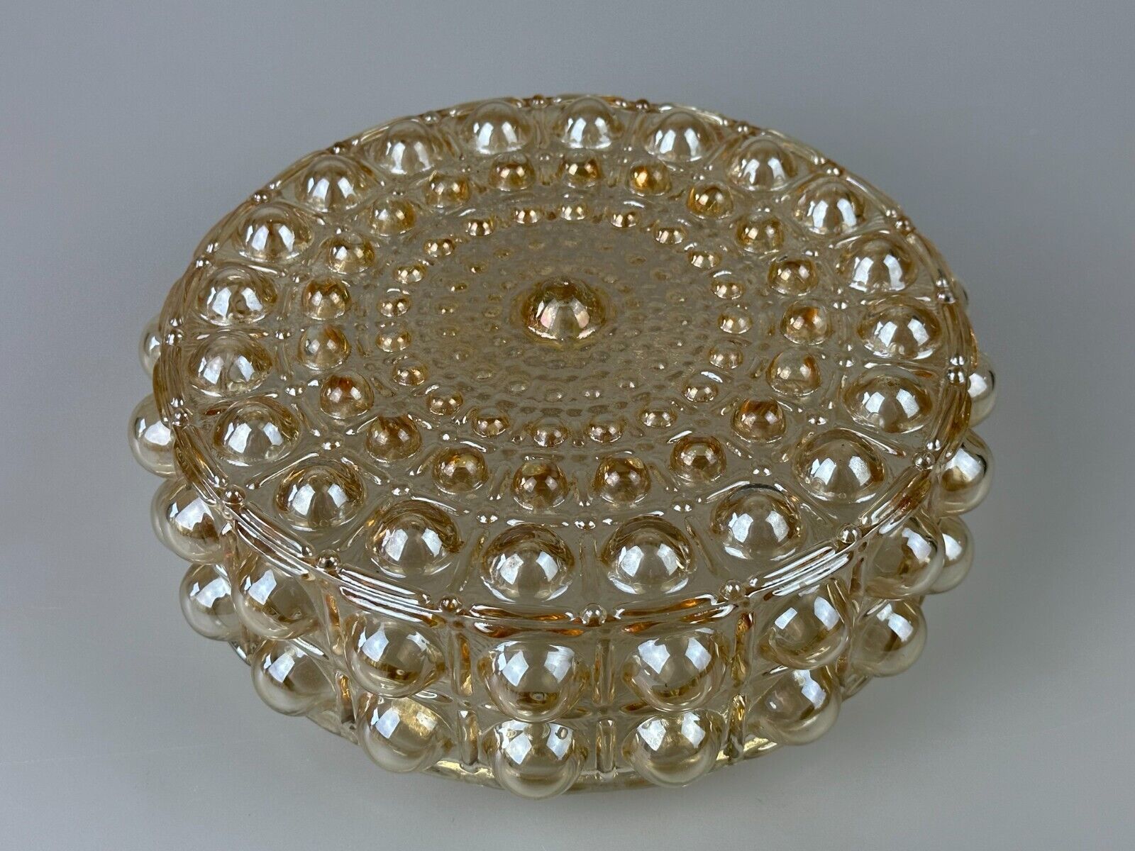 60s 70s Plafoniere Ceiling Lamp or Wall Lamp Bubble Glass Space Age Design