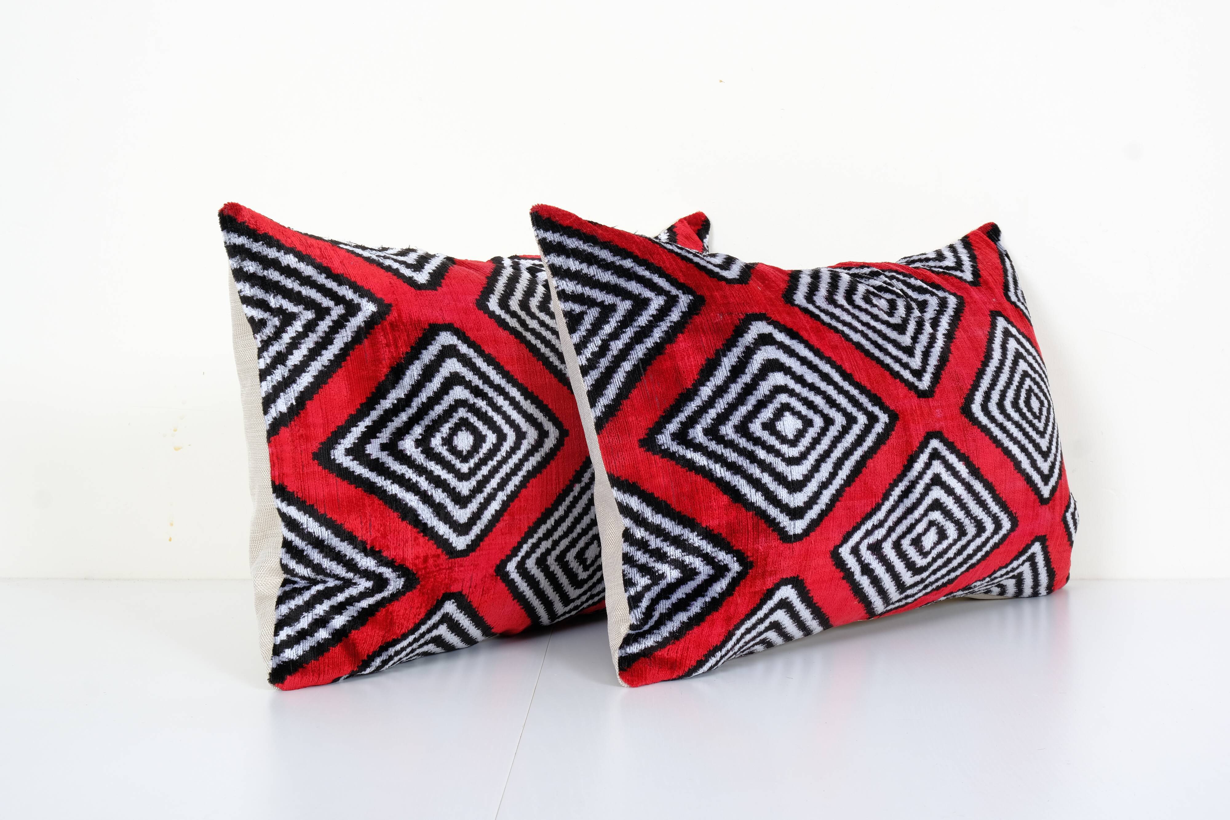 Pair of cushions