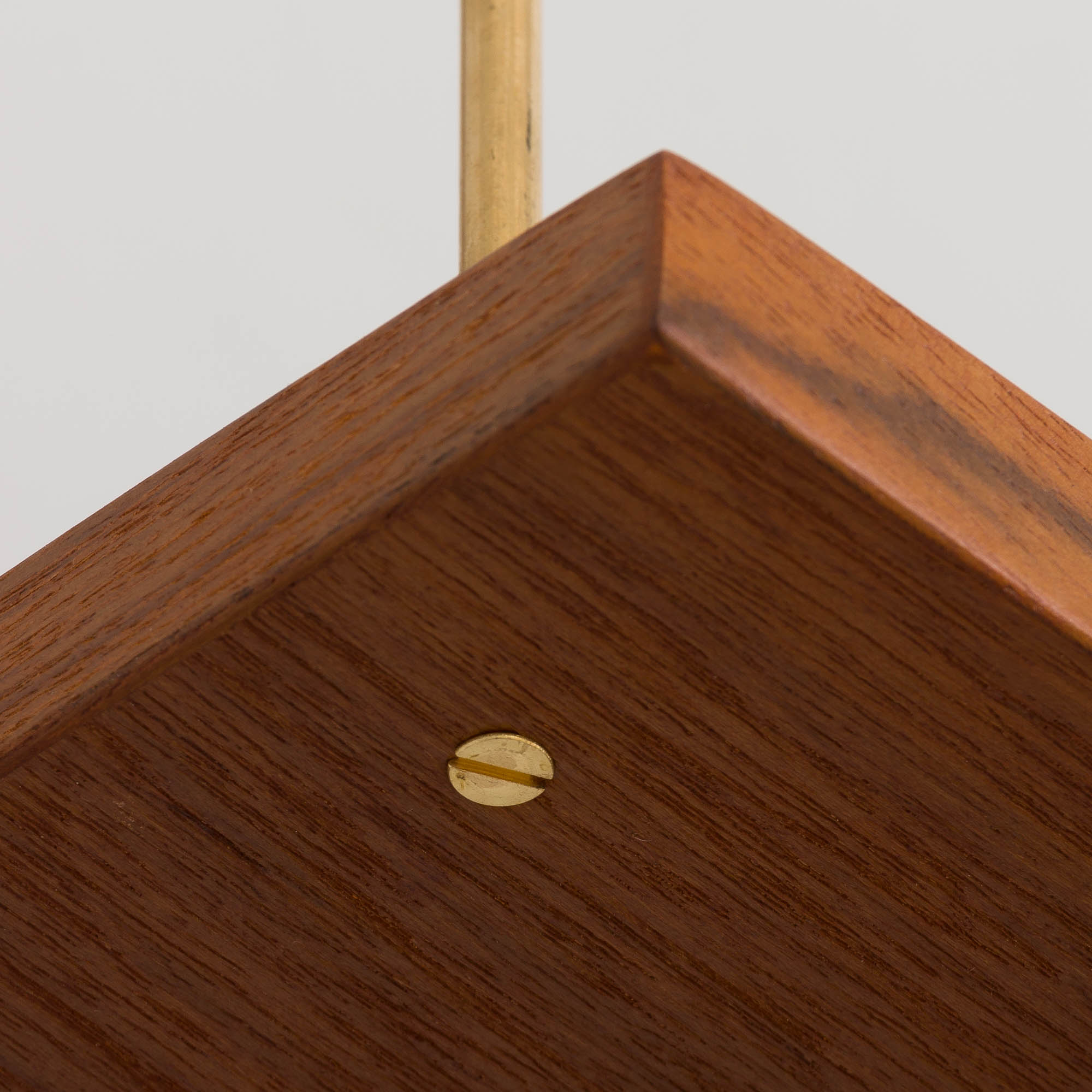 Danish wall unit in teak - modular shelving system 6 shelves