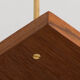 Danish wall unit in teak - modular shelving system 6 shelves