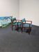 Paire de chaises de directeur en teck