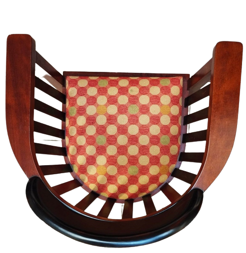 6 art nouveau armchairs