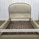 Louis XVI beech bed known as "à la Balleroy", early 20th century