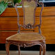 Chaise vintage cannage – Louis XV