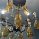 Ancien lustre en verre de Murano