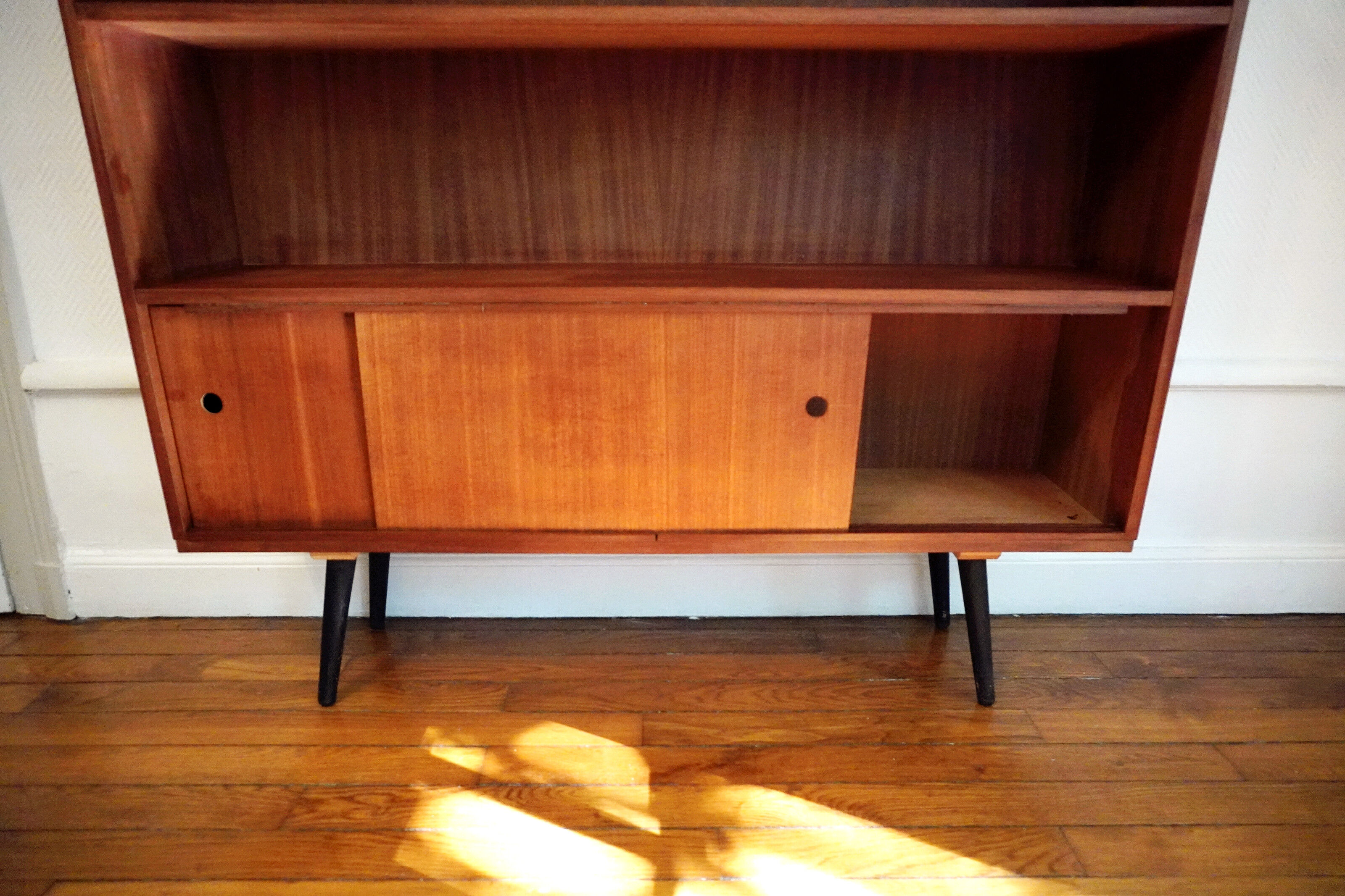 Scandinavian bookcase of the 1960s