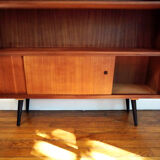 Scandinavian bookcase of the 1960s