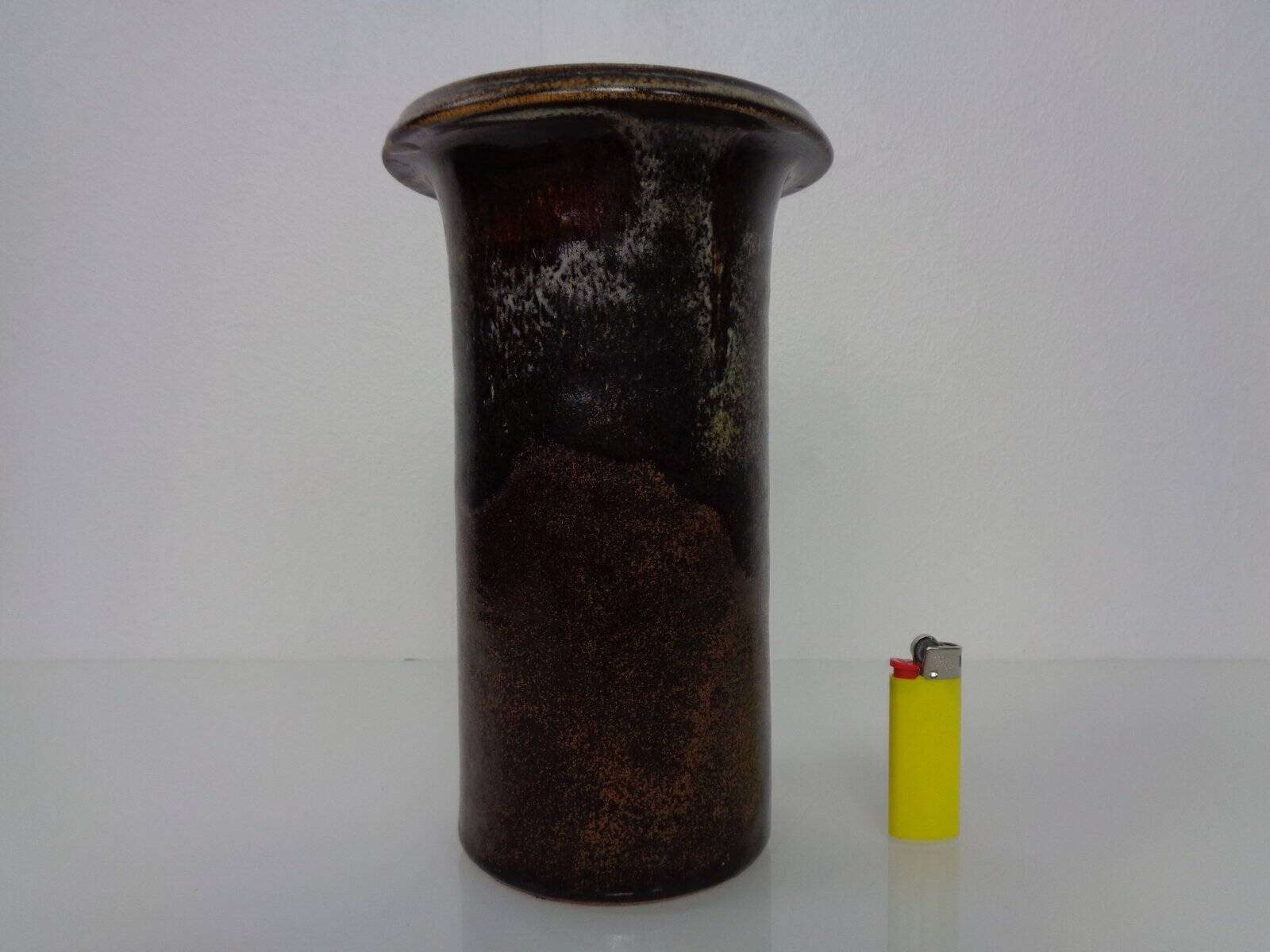 Danish Studio Ceramic Vase, 1960s