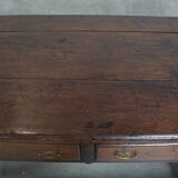Antique English Oak Sideboard / Side Table from the Late 18th Century