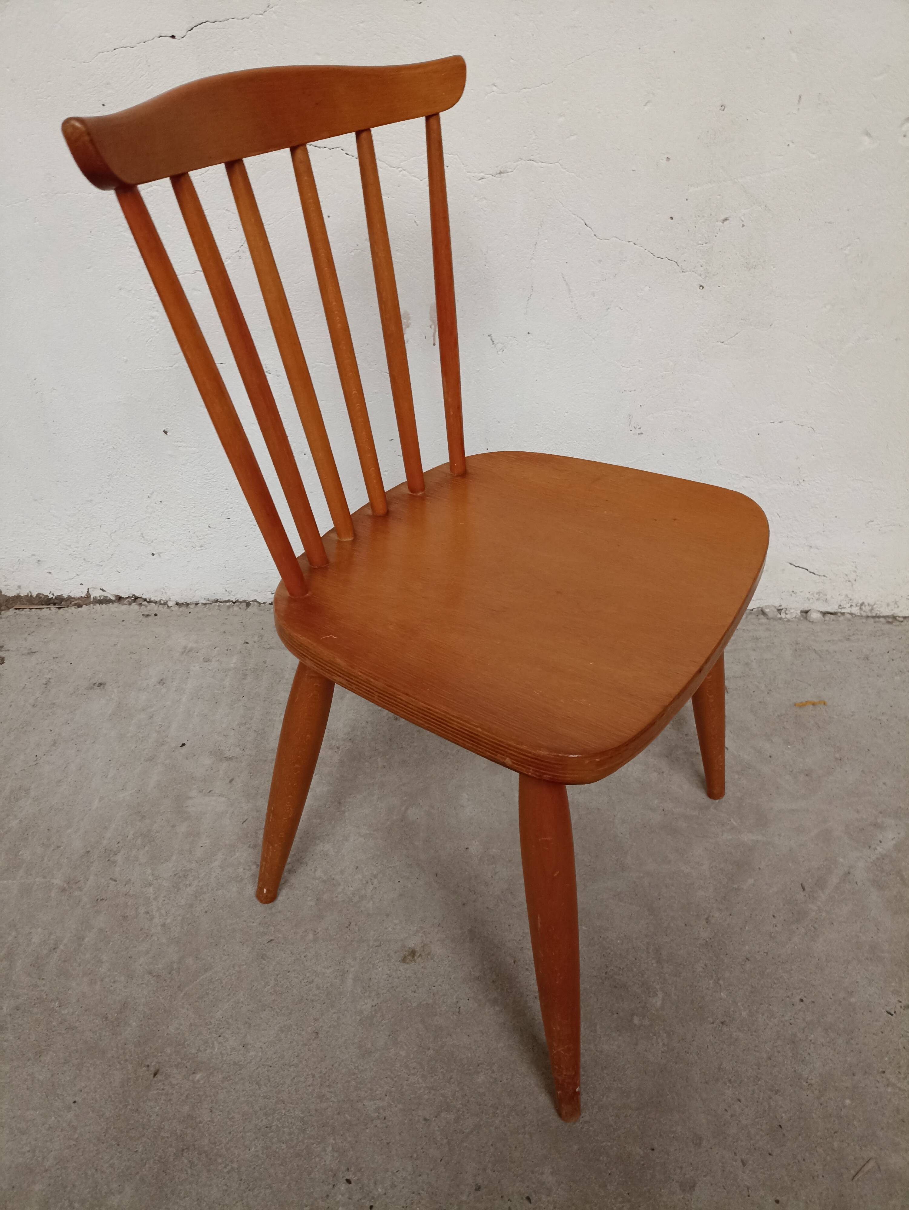 Set of 2 vintage bar chairs