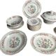 Tableware, Limoges porcelain service Bernardaud Trees of India 20th century