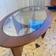 Astro oval coffee table  Victor Wilkins