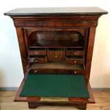 Secretary in vintage mahogany Louis Philippe