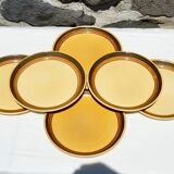 Set of 6 dessert plates