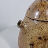 Vintage stoneware teapot from La Borne 1960s