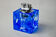 Ice lighter by Antonio Imperatore, blue murano glass, Italy, 1970