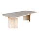 Vintage coffee table in travertine