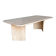 Vintage coffee table in travertine