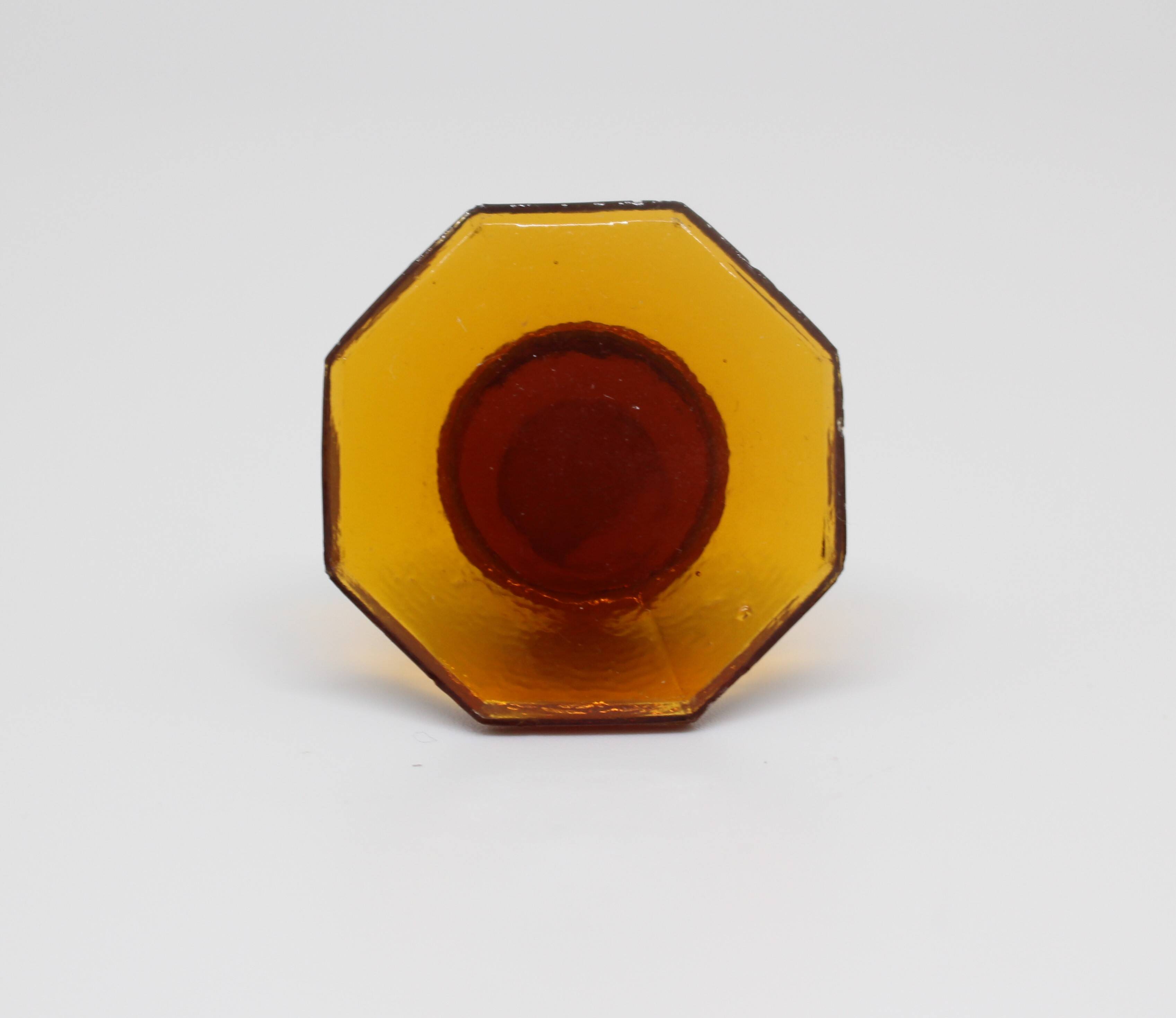 Amber Apothecary Bottle