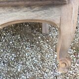 Commode de style Louis XV en chêne décapée