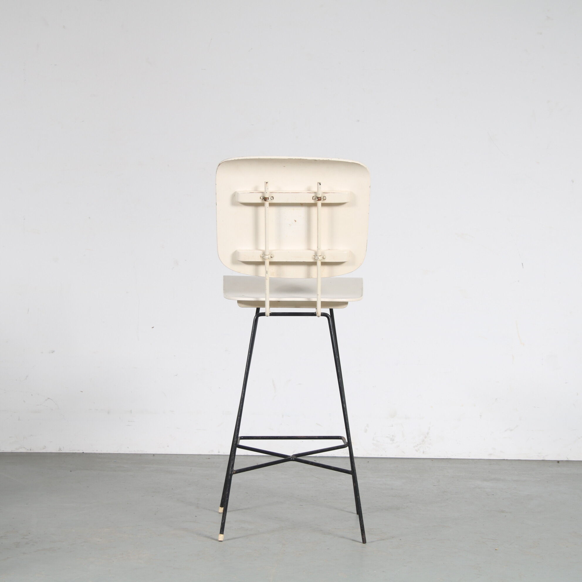 1950s Bar stools by P.J. van der Klugt for Everest, Netherlands