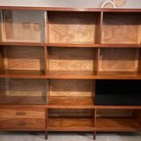 vintage teak bookcase / shelf