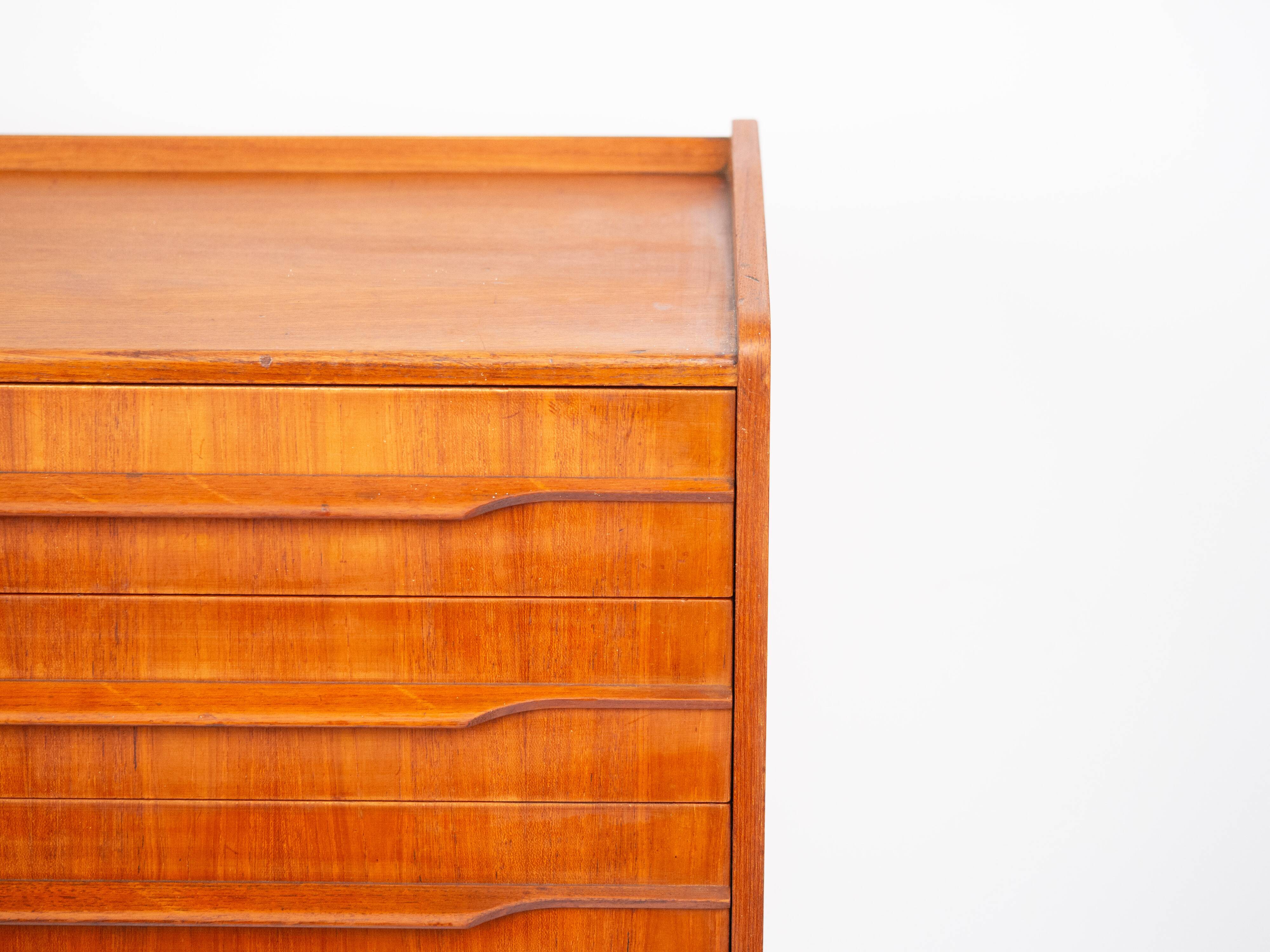 Danish vintage teak chest of drawers from 1960s