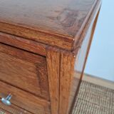 Oak chest of drawers from the 1950s