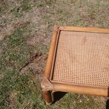 Cannage coffee table