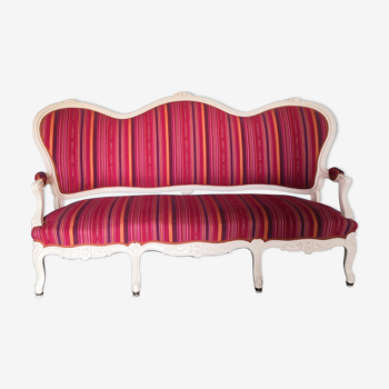Napoleon III sofa redone in the old way