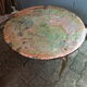Table bass in brass, bronze plate copper 1940/60