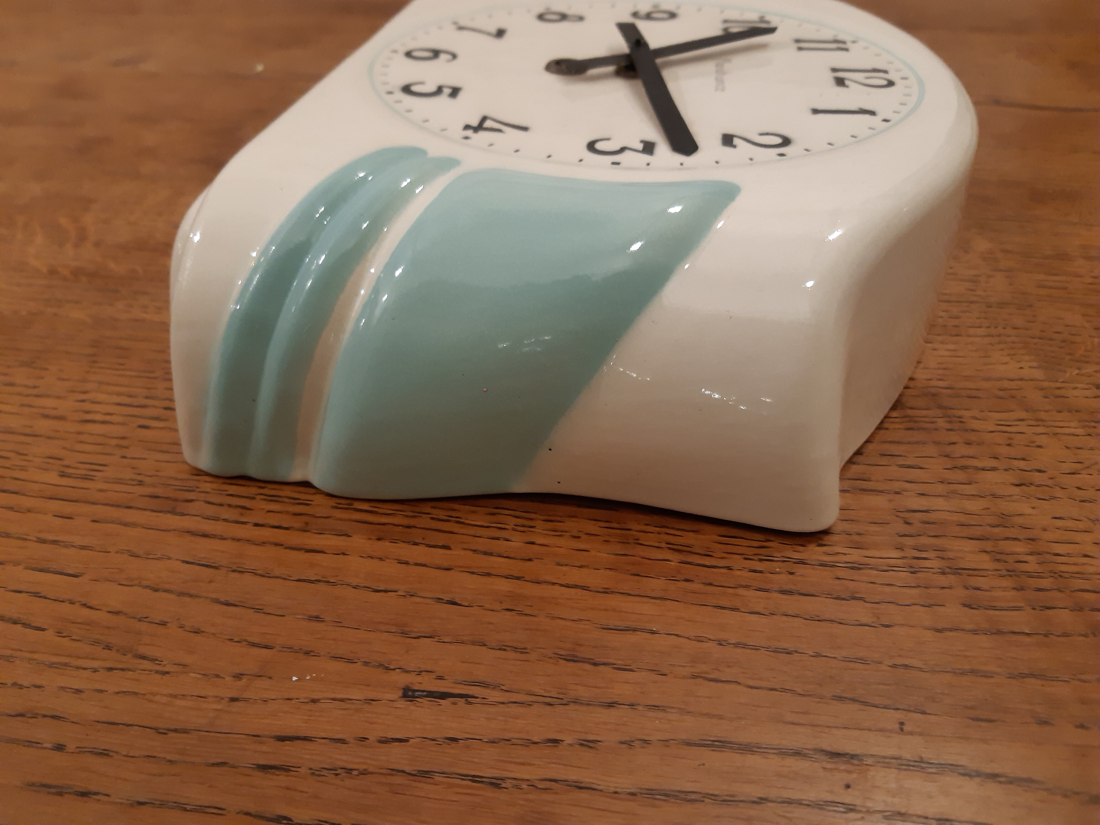 Ceramic manufrance clock