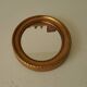 Small vintage oval mirror in gilded resin from the 60s/70s.
