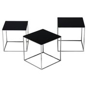Rare set of nesting tables PK71 by Poul Kjærholm for E. Kold Christensen, early 1960s