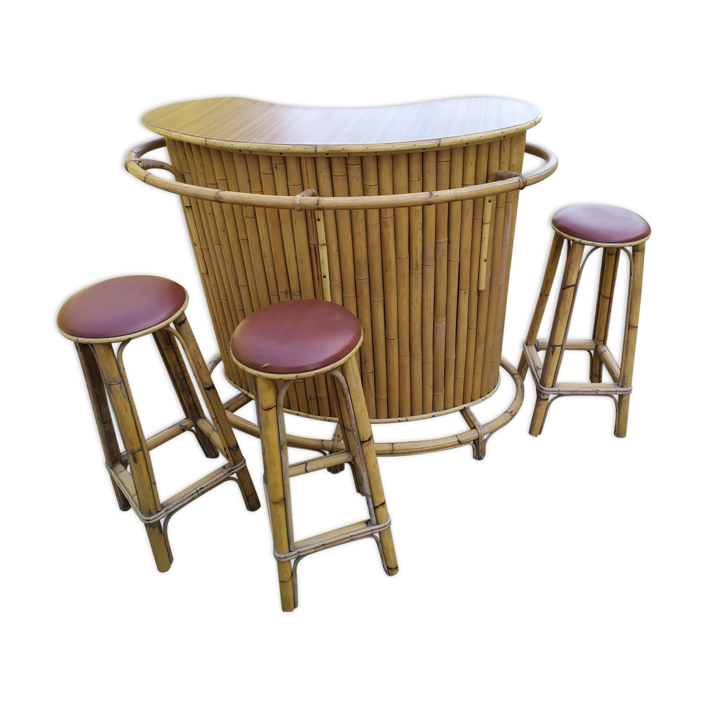 Bamboo bar 50s -60s