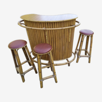Bamboo bar 50s -60s