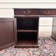 Bureau anglais classique avec incrustation en cuir