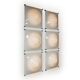 Vintage 20thc italian set of six iguzzini dada wall lights c.1970