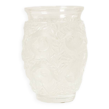 Lalique France. Crystal vase. After 1978.